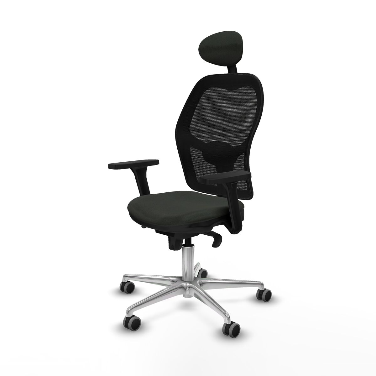 Kontorsstol med nackstöd Jorquera Piqueras y Crespo 3D086G1 Svart - 2