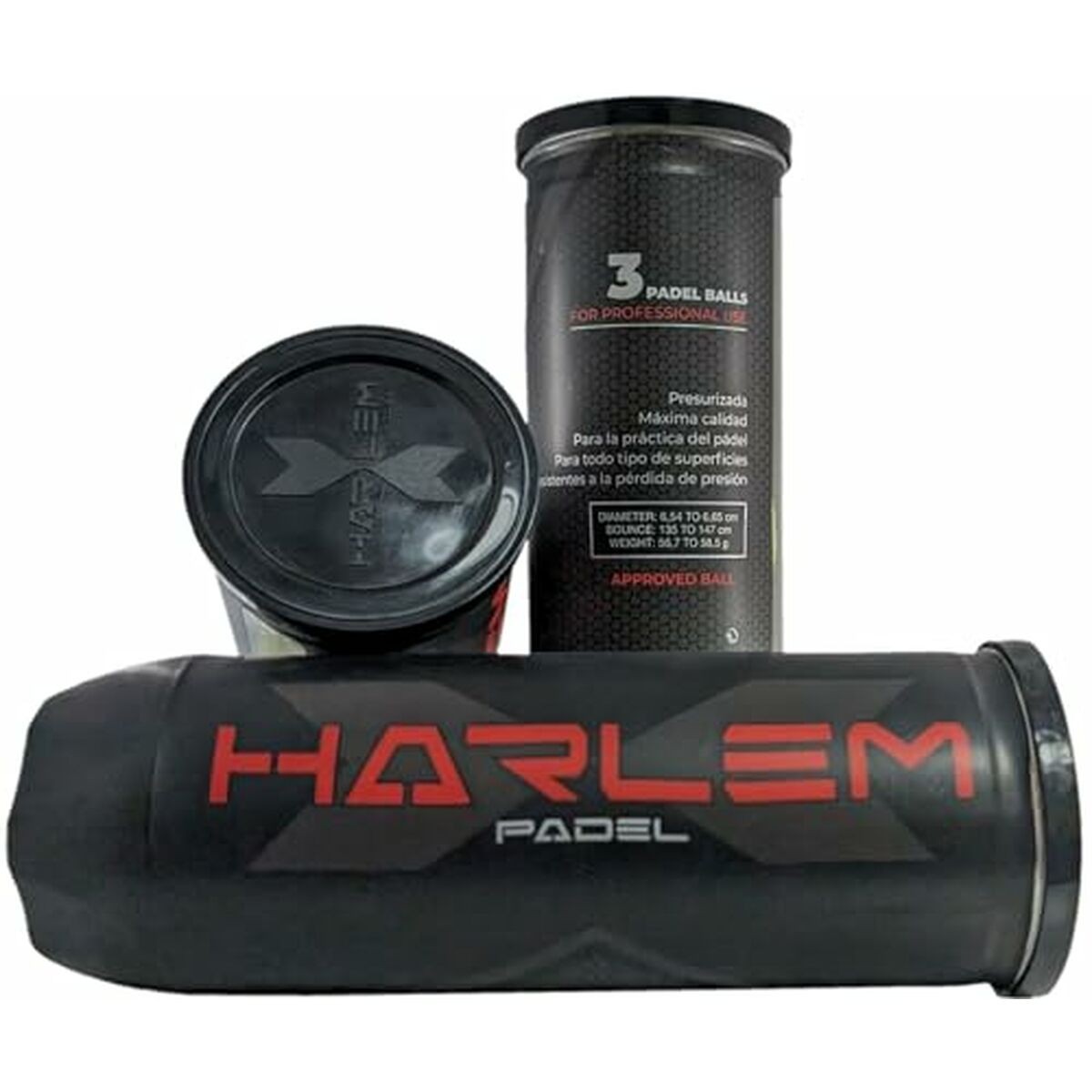 Padelbollar Harlem Padel 3 antal - 3