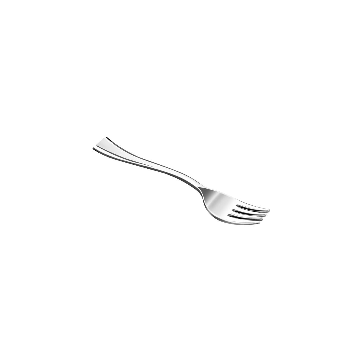 Set med dessertgafflar Algon Silvrig Återanvändningsbar 10 cm 24 antal - 3