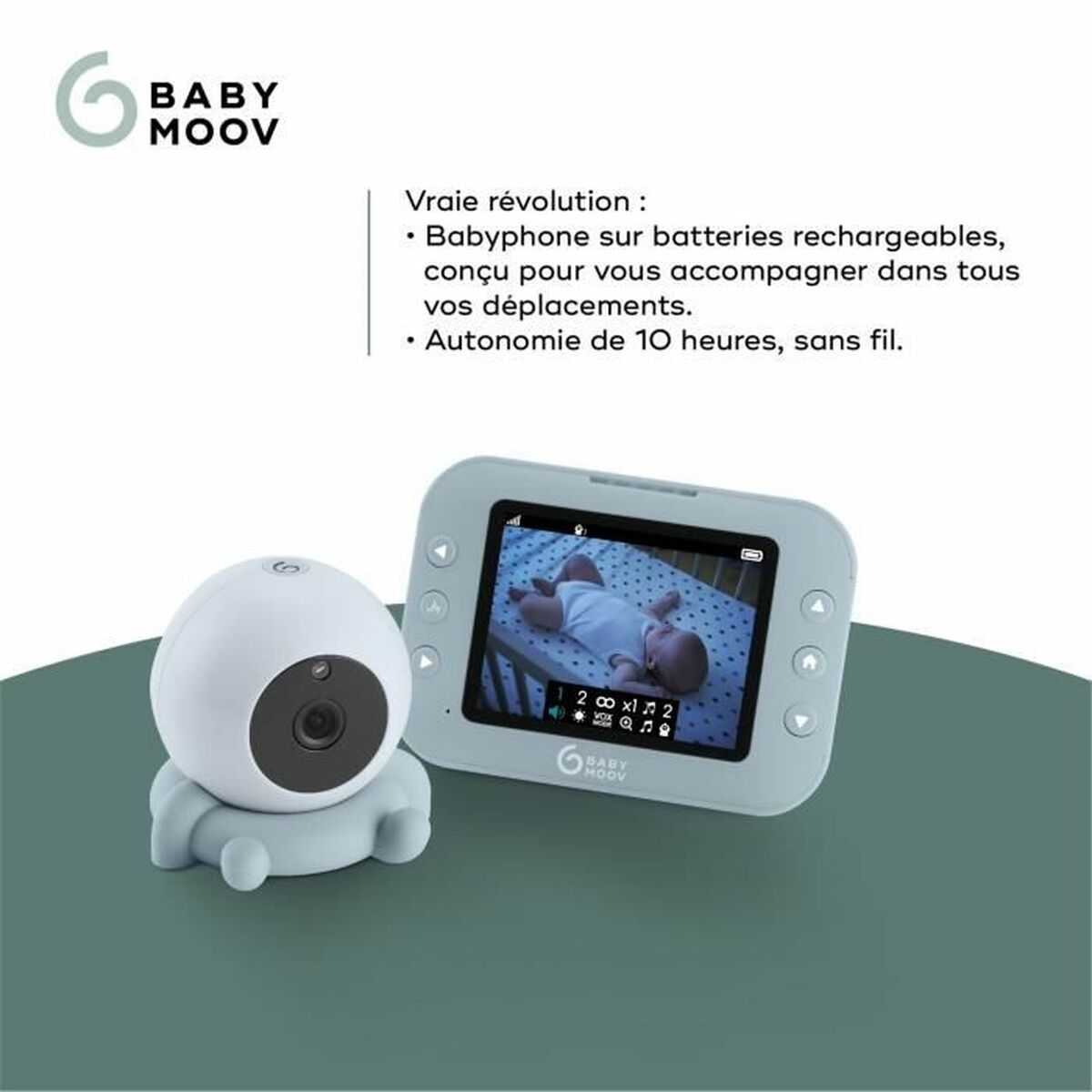 Babymonitor Babymoov YOO ROLL - 4
