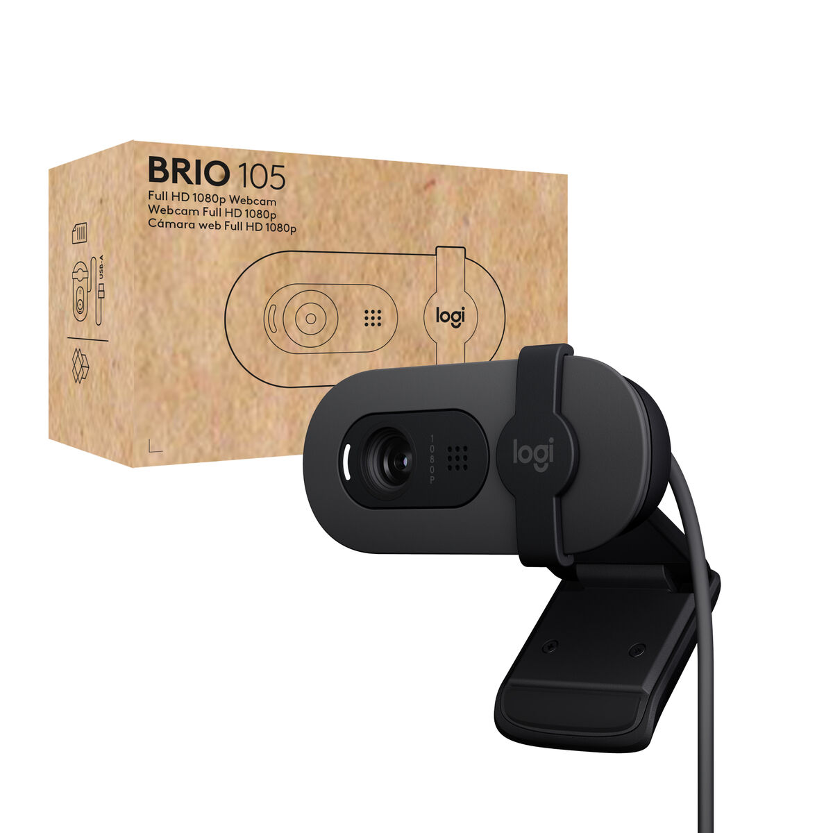 Webbkamera Logitech 960-001592 - 6