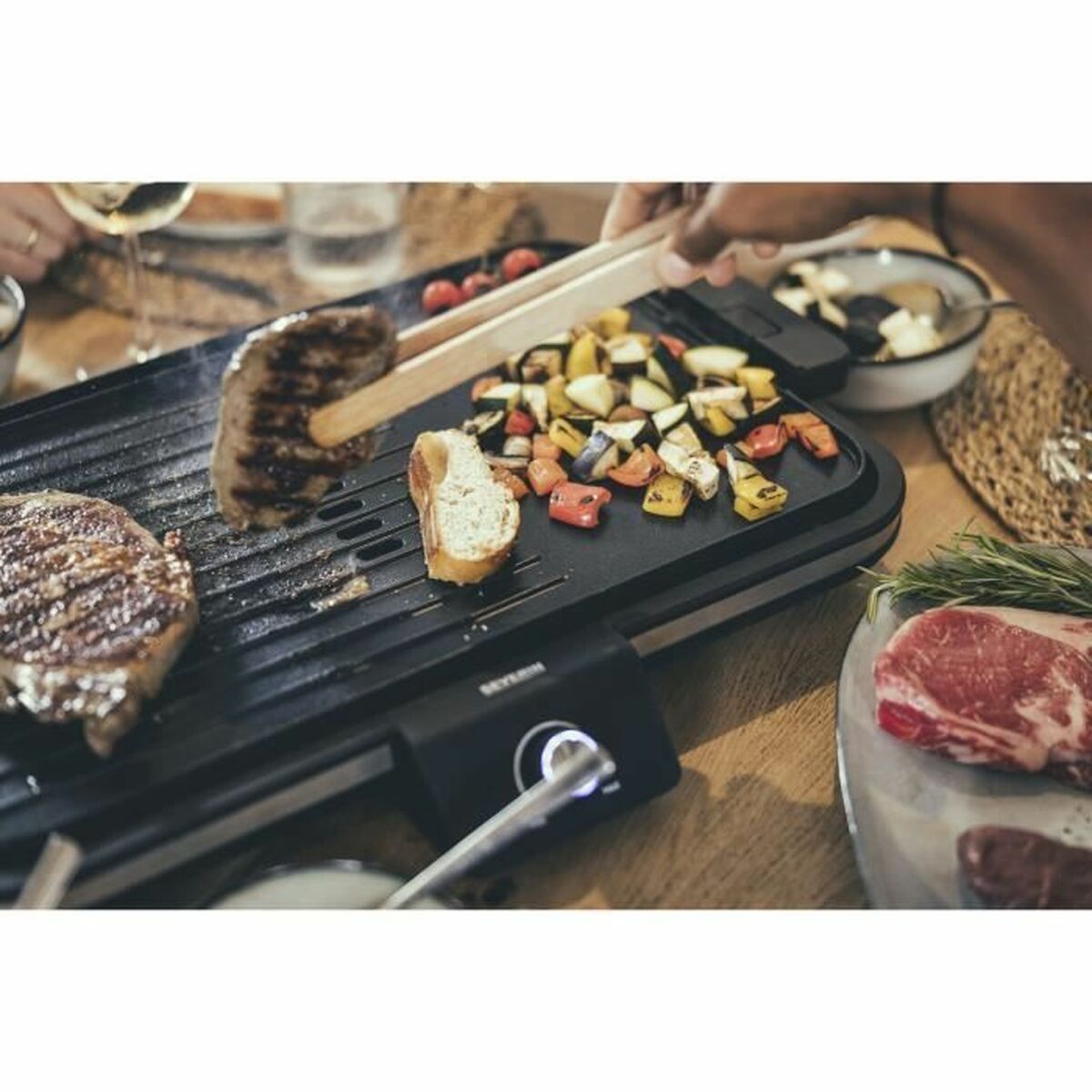 Grillplatta Severin PG 8564 Svart 2300 W - 4