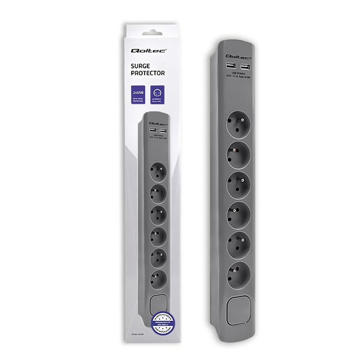 Grenuttag Qoltec 50283 (1,8 m) - 7
