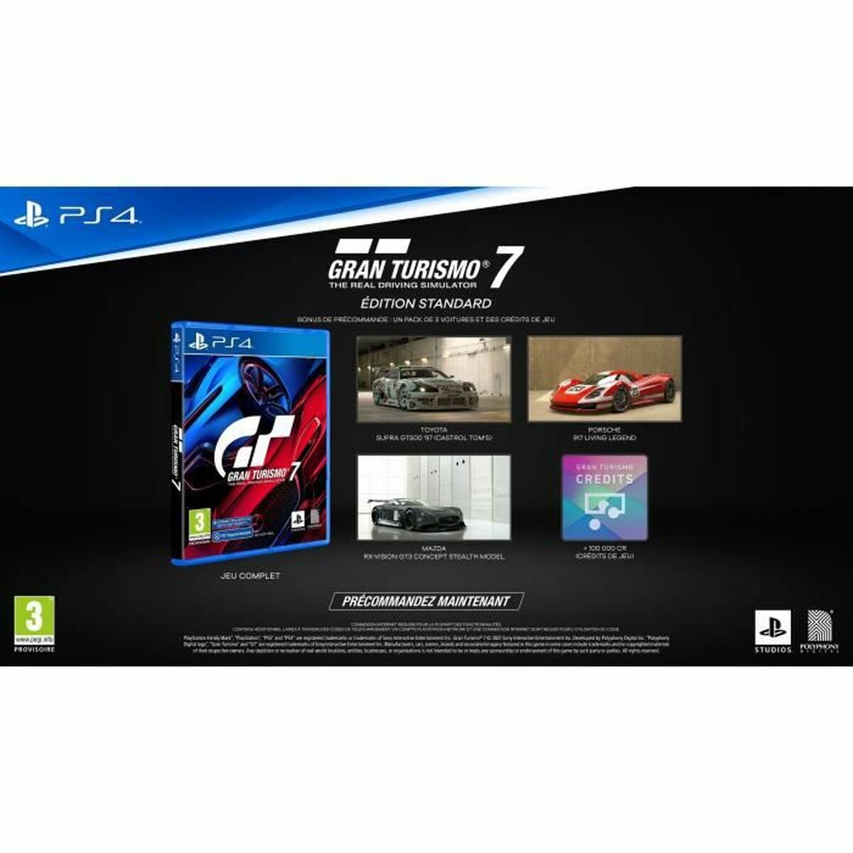 PlayStation 4 Videospel Polyphony Digital Gran Turismo 7 - 4