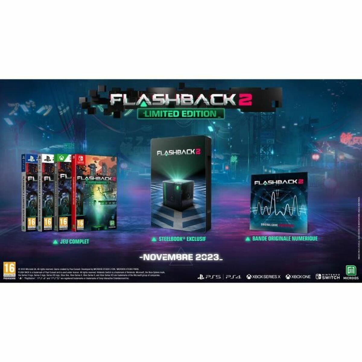 PlayStation 5 Videospel Microids Flashback 2 - Limited Edition (FR) - 6