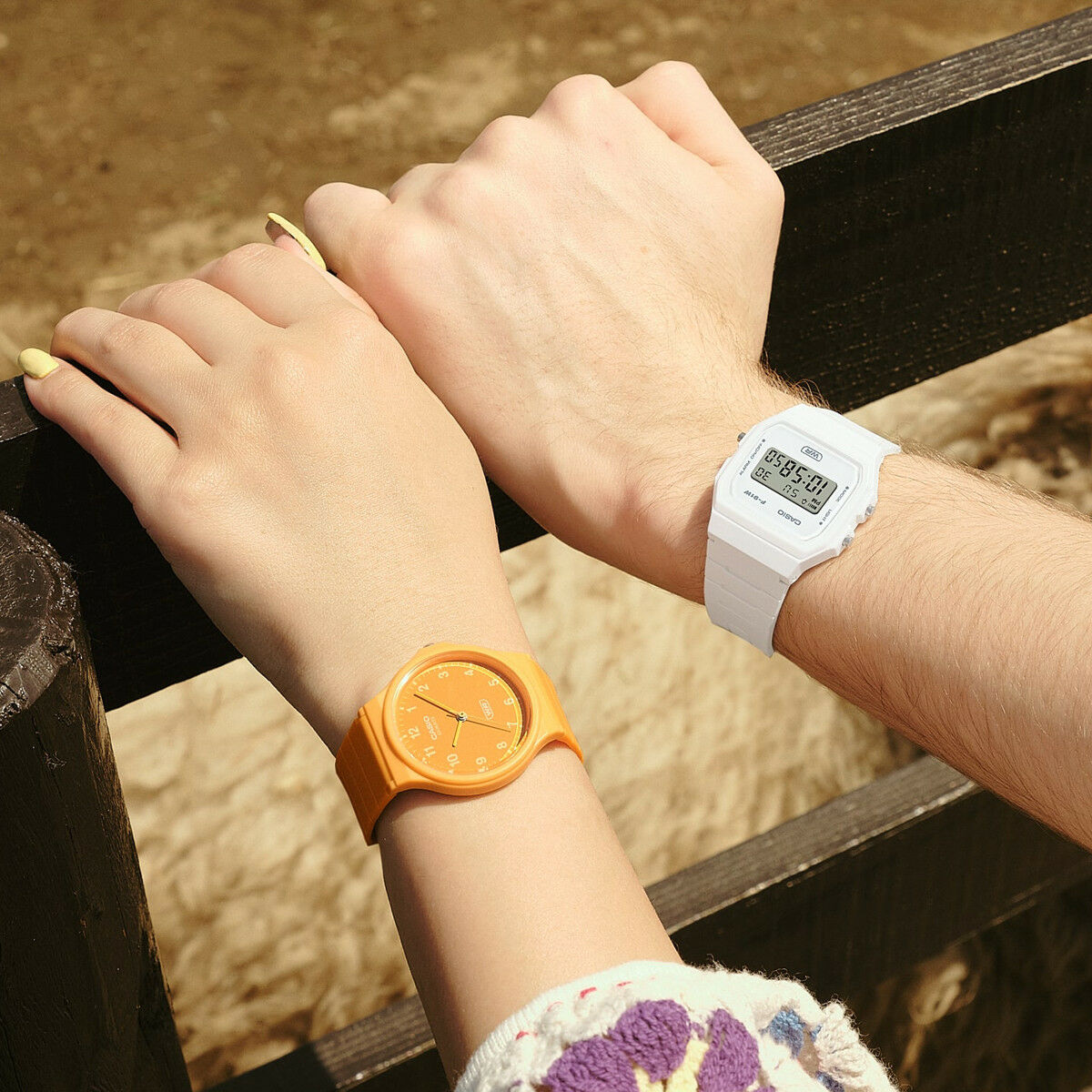 Herrklocka Casio F-91WB-7AEF (Ø 35 mm) - 4