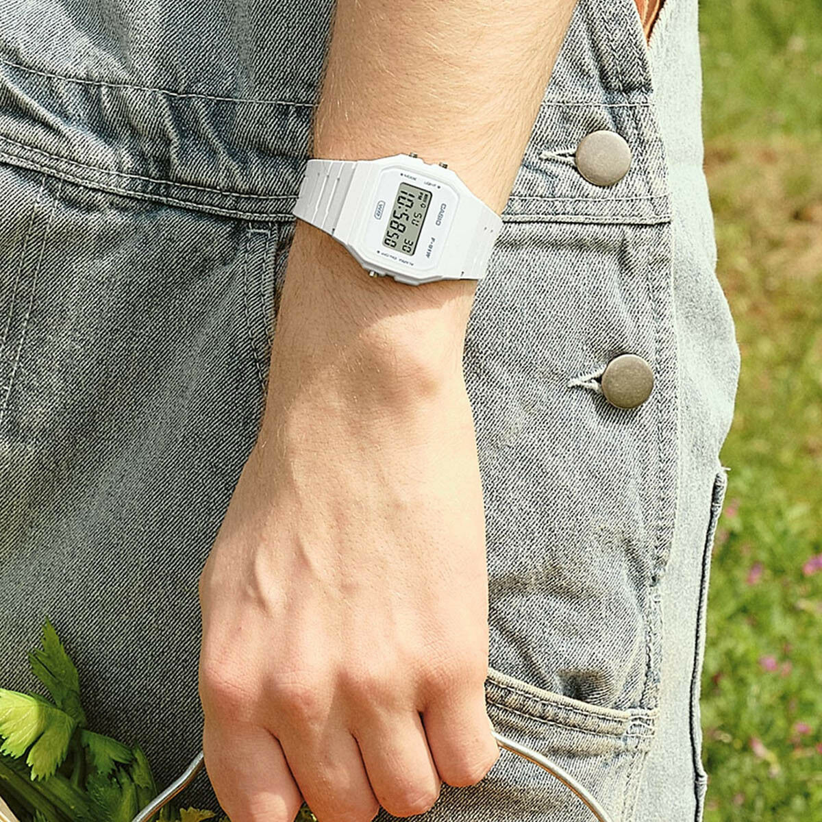 Herrklocka Casio F-91WB-7AEF (Ø 35 mm) - 3