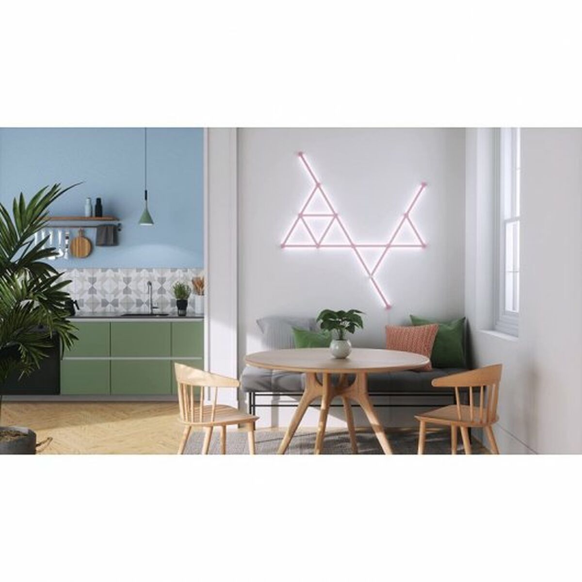 Vägglampa Nanoleaf NL59-0001PM-9PK Rosa - 2