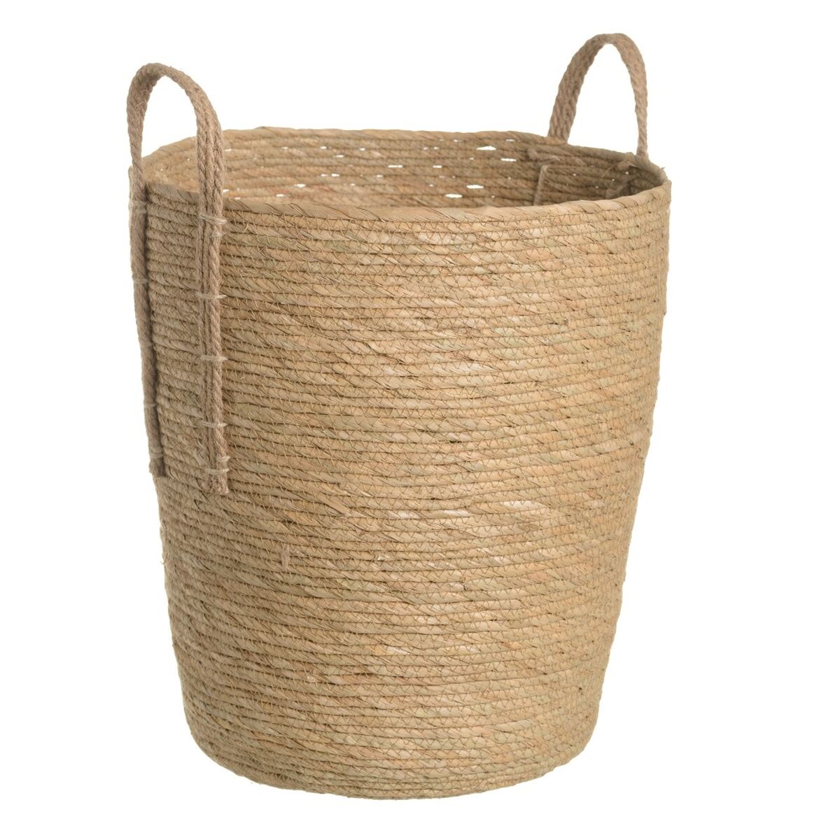 Korgset Naturell Rusar 42 x 42 x 48 cm (3 Delar) - 2