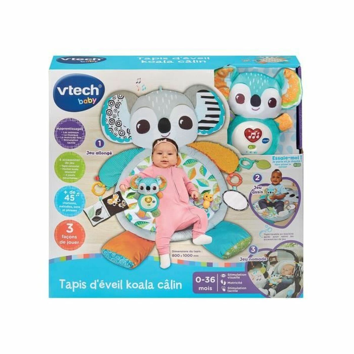 Aktivitetscentrum Vtech Baby Koala Cuddle Activity Mat - 6