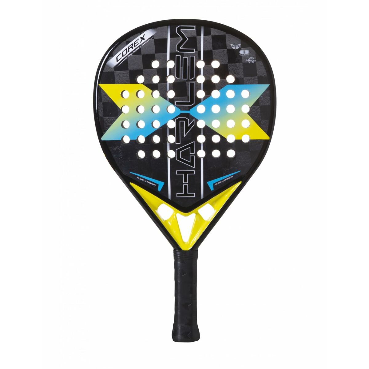 Padelracket Harlem Padel Corex 18K Gul Blå Svart Grå