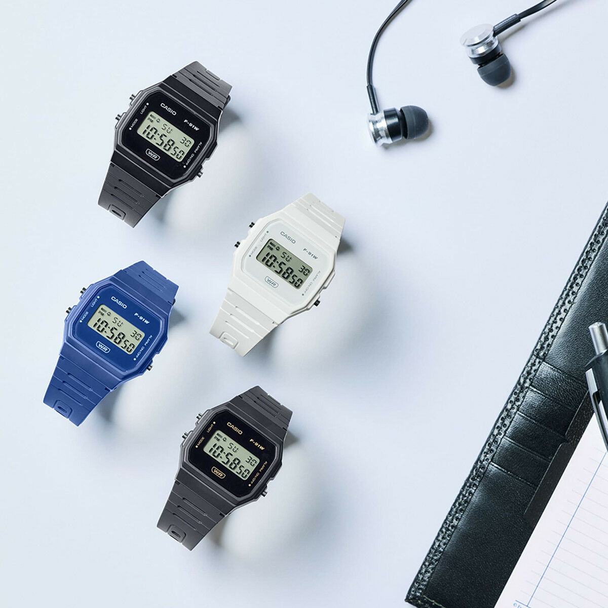 Herrklocka Casio F-91WB-1AEF (Ø 35 mm) - 3