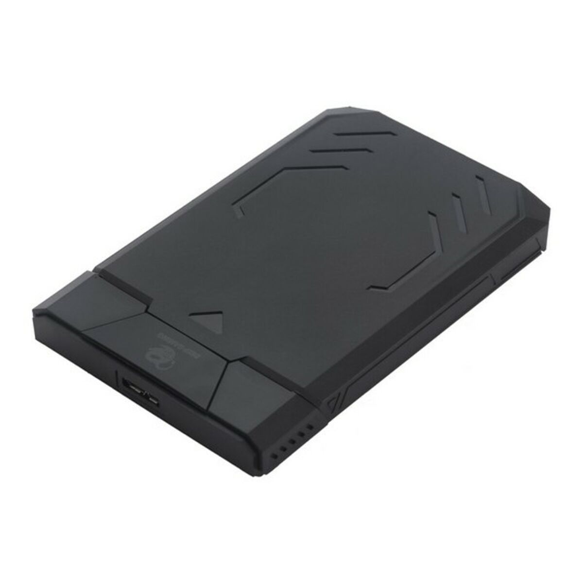 Hårddiskkabinett CoolBox DeepCase Svart 2,5" - 6