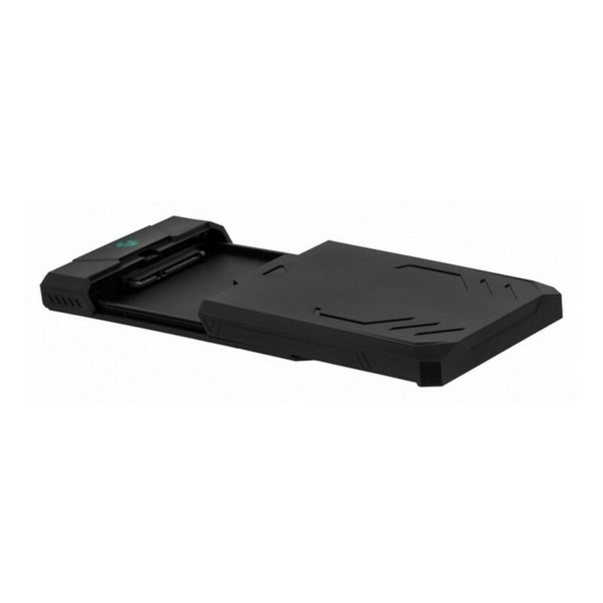 Hårddiskkabinett CoolBox DeepCase Svart 2,5" - 4