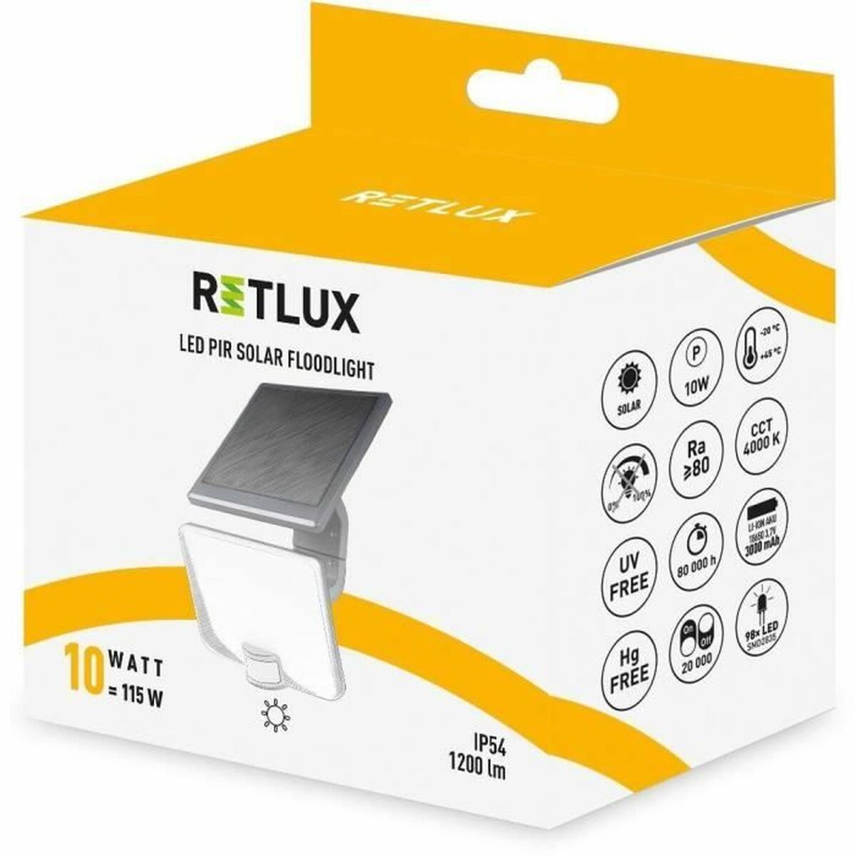 LED spotlight RETLUX  RSL 258 Svart - 2