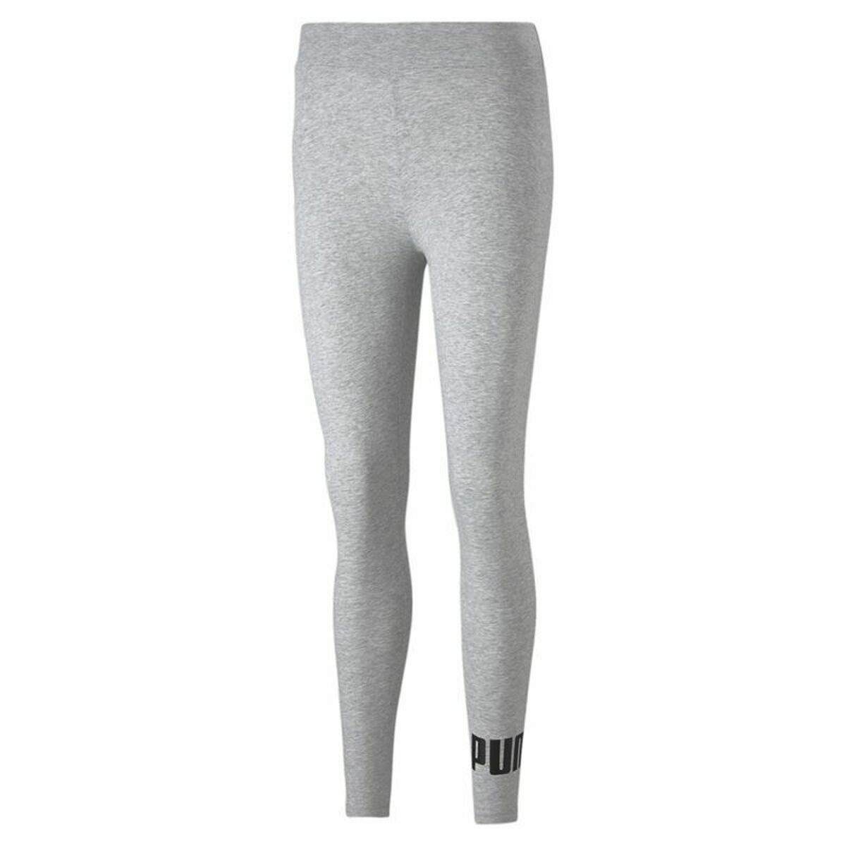 Sport-leggings, Dam Puma Essentials Logo Ljusgrå - 8