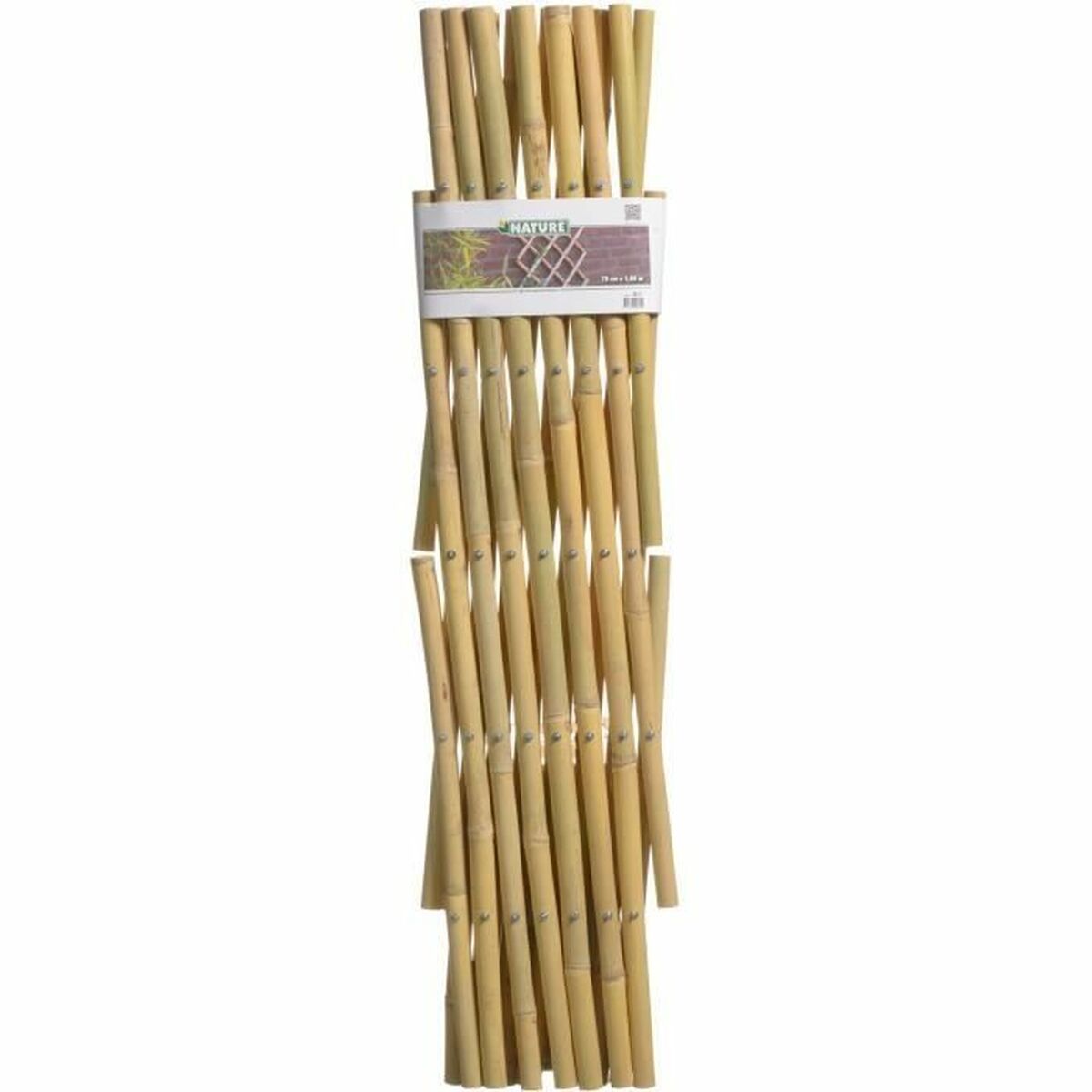 Gitter Nature Enrejado de bambú elástico 70x180cm Brun Bambu - 2