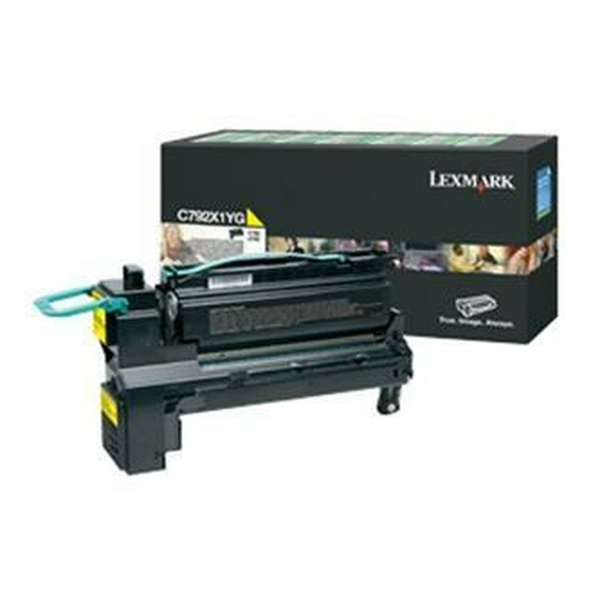 Toner Lexmark C792X1YG Gul - 2