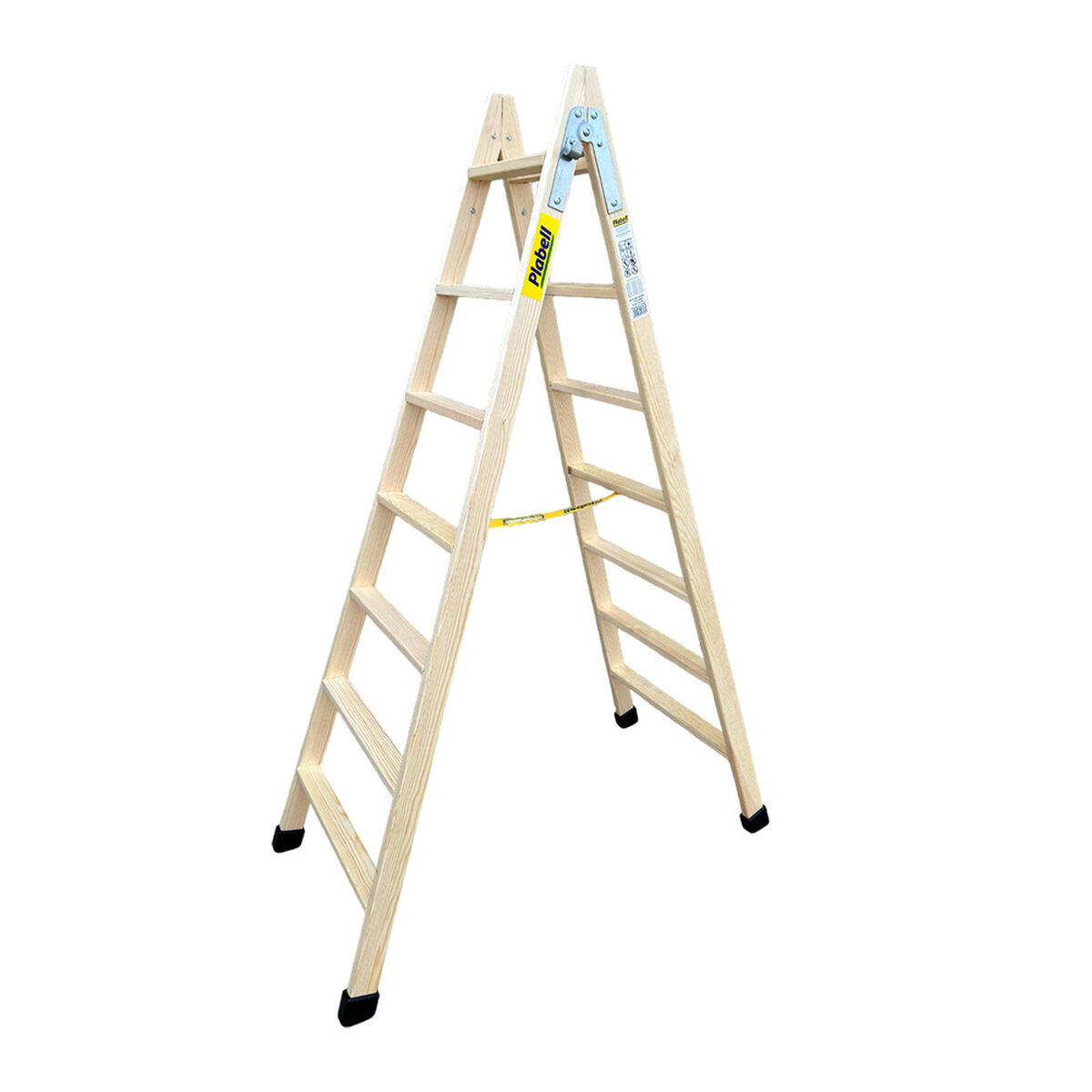 Hopfällbar stege Plabell BLD-7 Trä 190 cm - 2