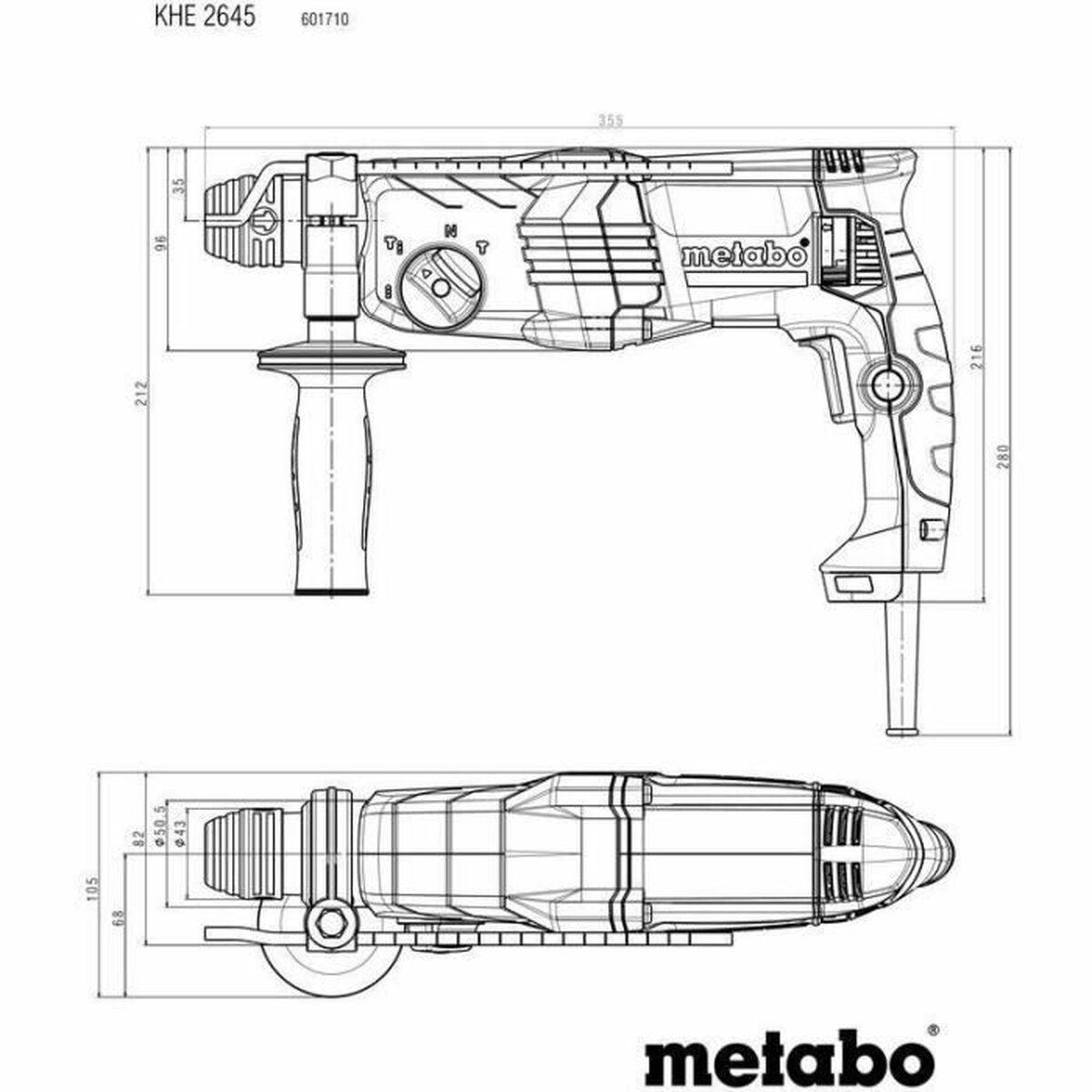 Perforeringshammare Metabo - 3