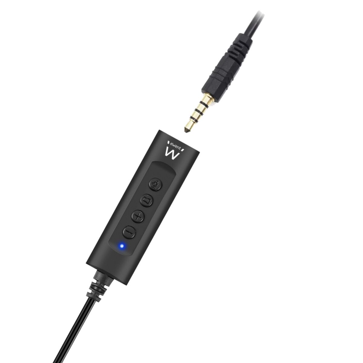 Audio Jack Adapter Ewent EW3569 Inbyggd mikrofon 50 cm - 4