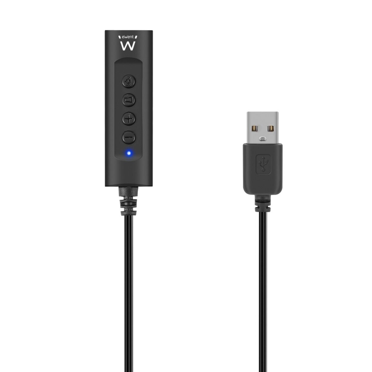 Audio Jack Adapter Ewent EW3569 Inbyggd mikrofon 50 cm - 2
