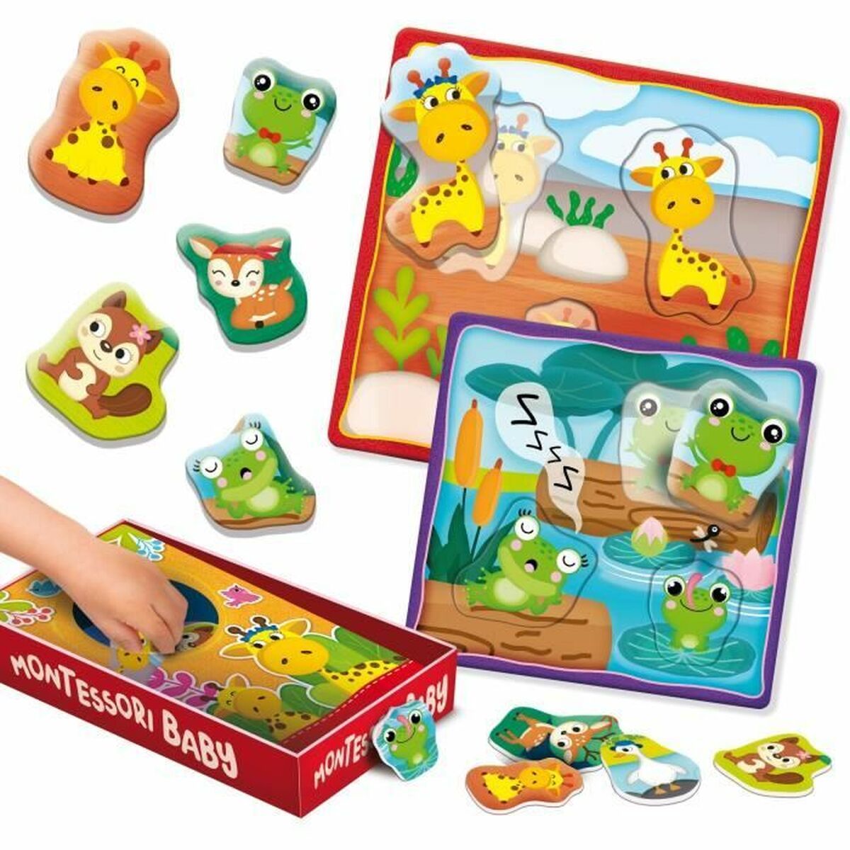 Utbildningsspel Lisciani Giochi Play Family Multicolour (18 Delar) - 2