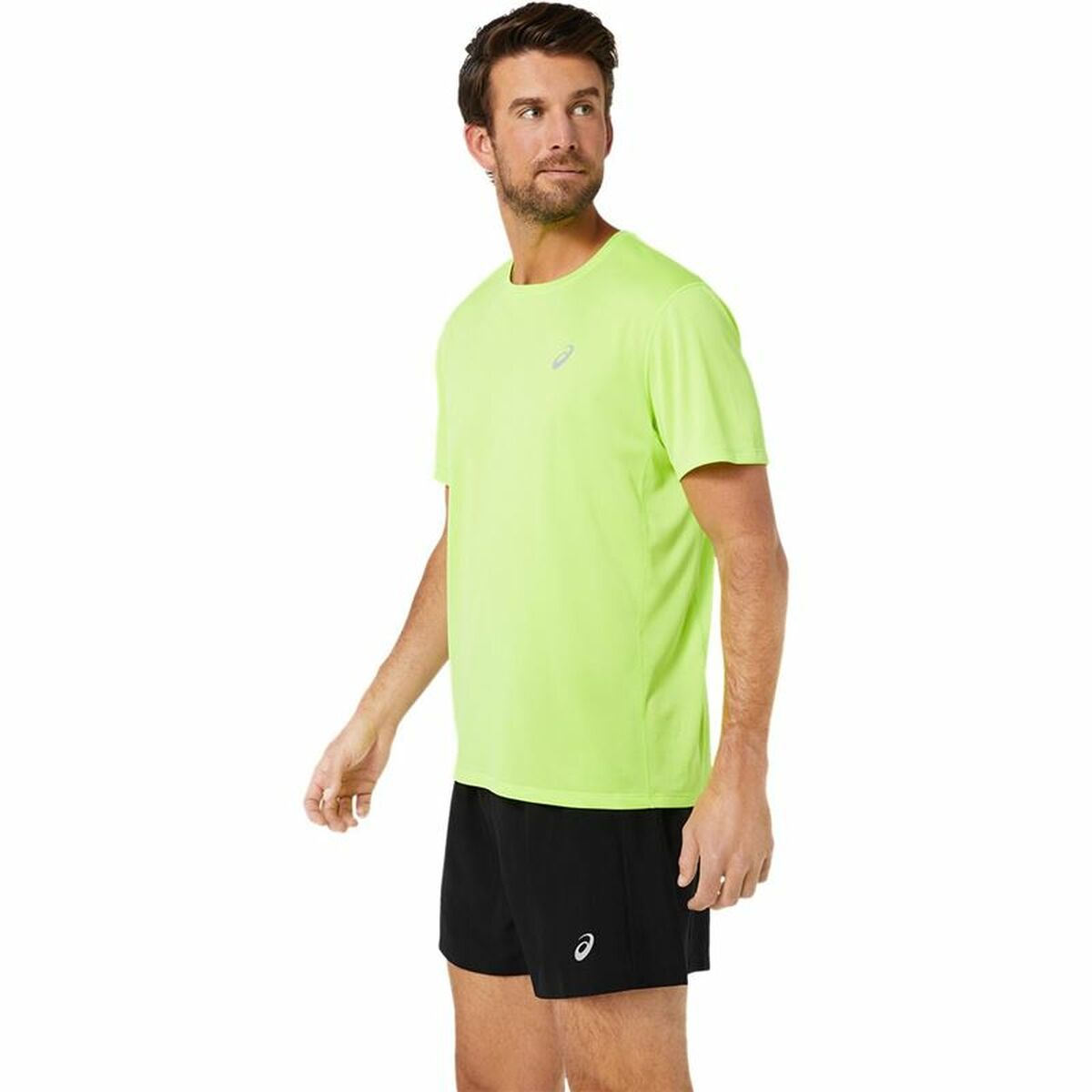 T-shirt med kortärm Herr Asics Katakana Grön - 3