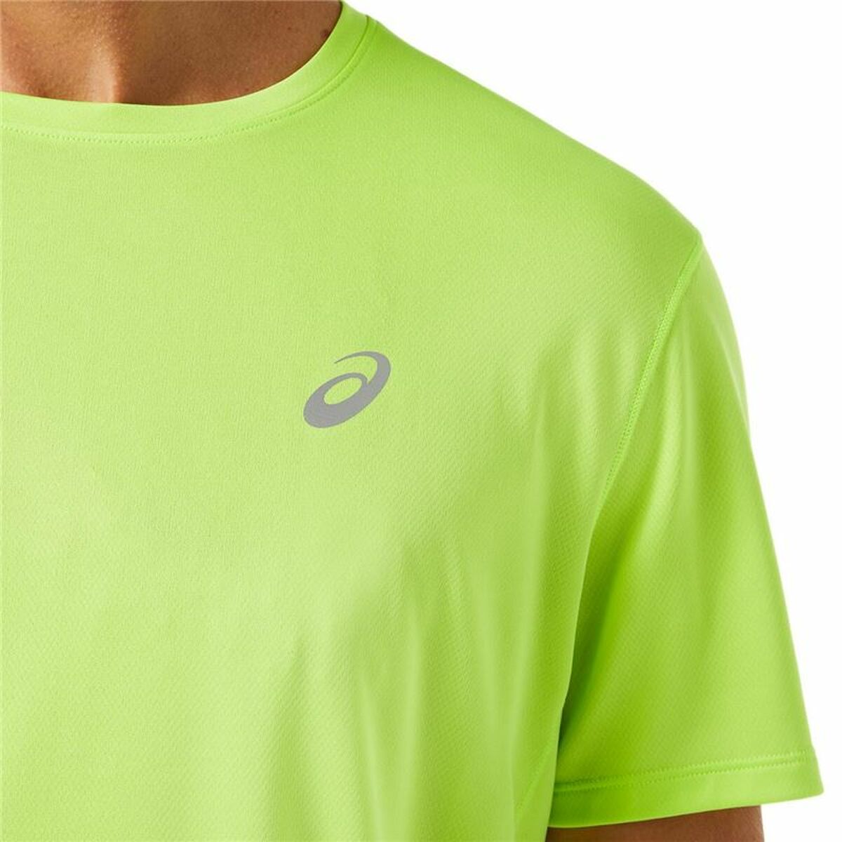 T-shirt med kortärm Herr Asics Katakana Grön - 4
