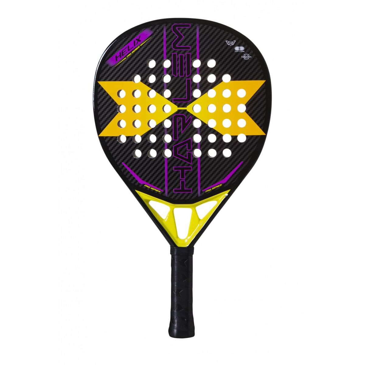 Padelracket Harlem Padel Helix Gul Svart