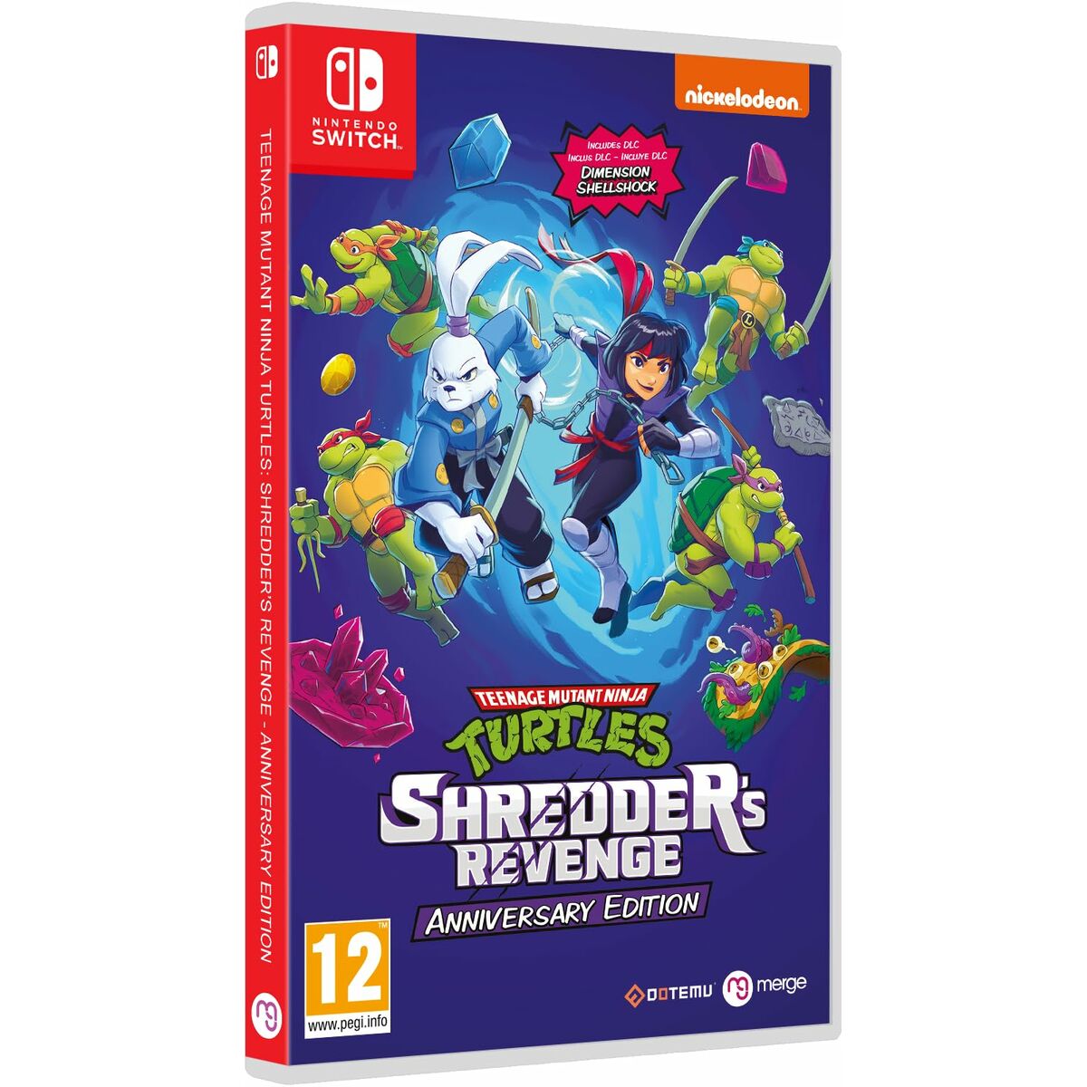 TV-spel för Switch Just For Games TMNT: Shredder's Revenge - Anniversary Edition
