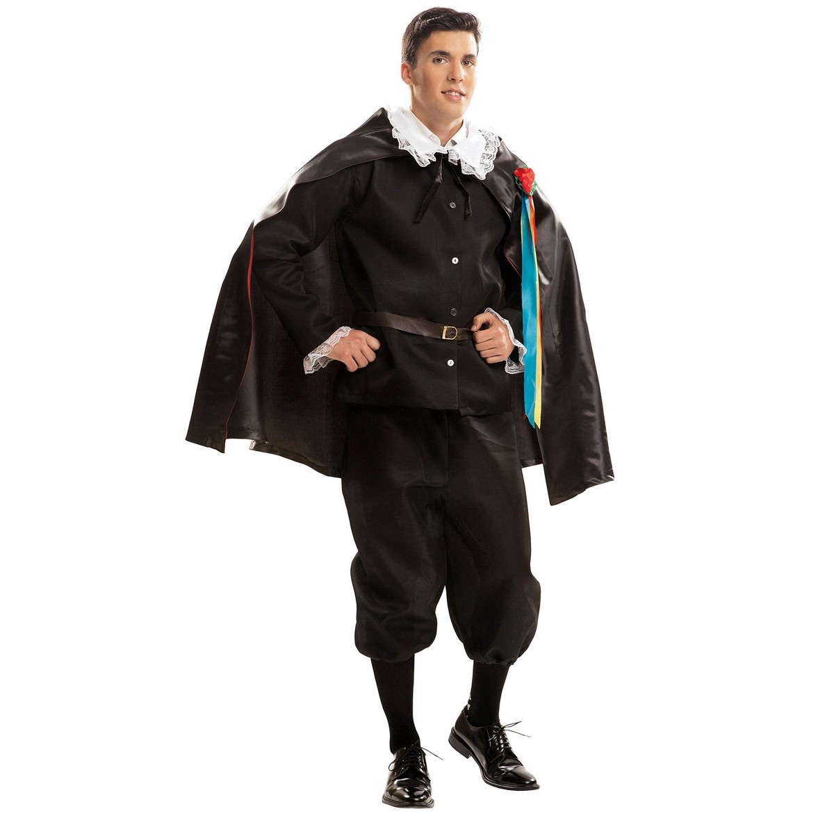 Maskeraddräkt vuxna My Other Me Musiker i traditionell klädsel Svart S - 4