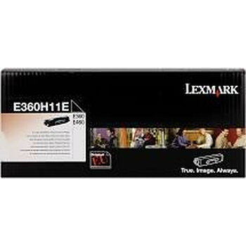 Toner Lexmark E360H11E Svart