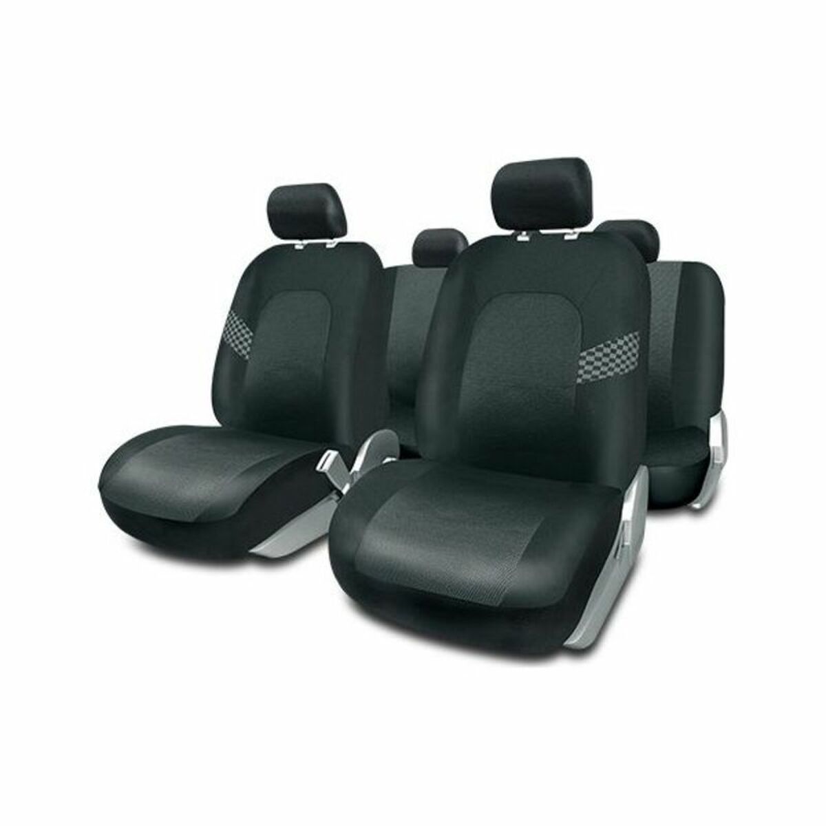Uppsättning av sätesöverdrag BC Corona FUK10402 Svart (11 pcs) - 4