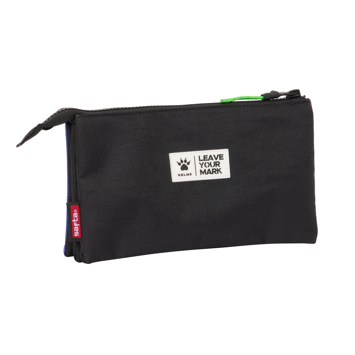 Tredubbel Carry-all Kelme Royal Blå Svart 22 x 12 x 3 cm - 2