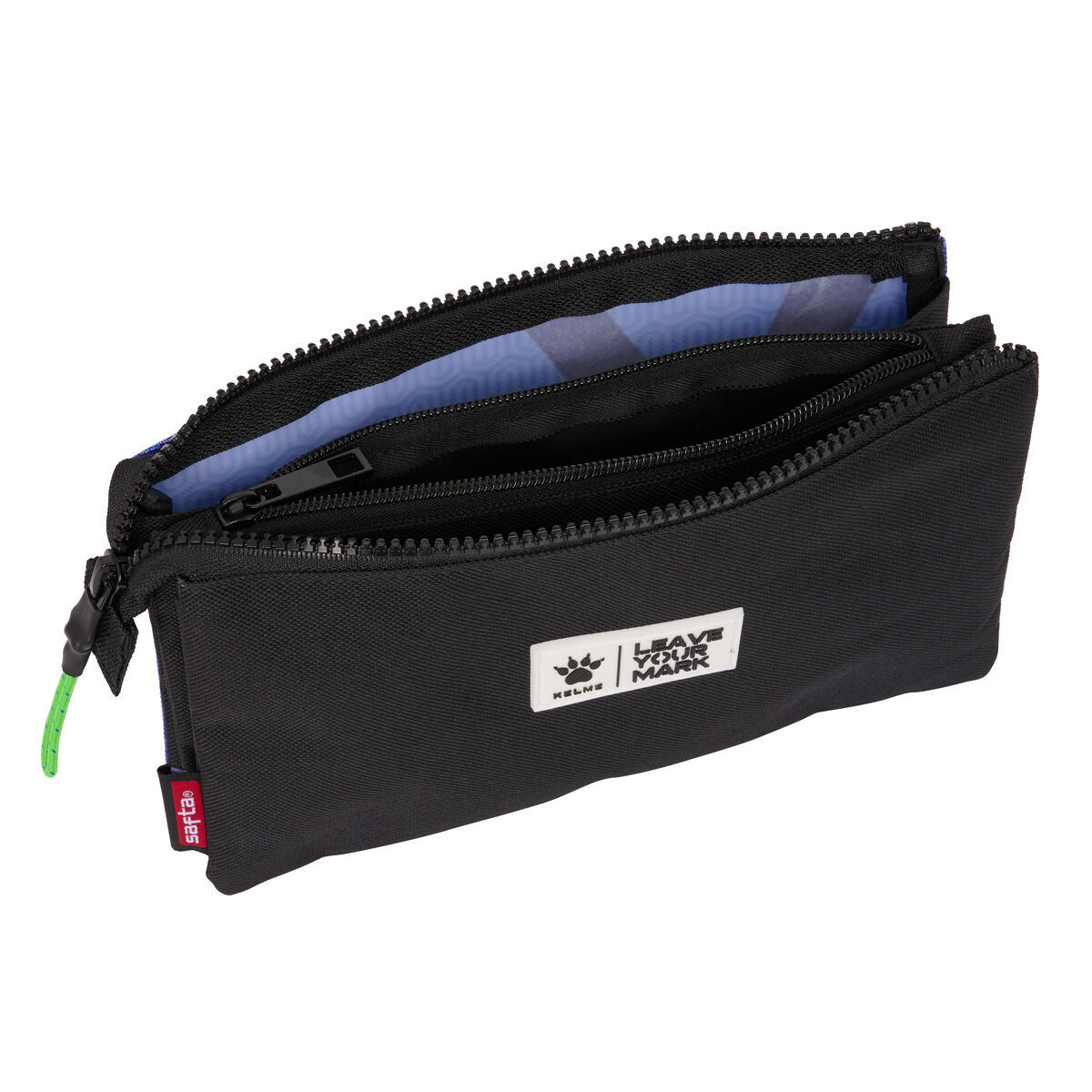 Tredubbel Carry-all Kelme Royal Blå Svart 22 x 12 x 3 cm - 3