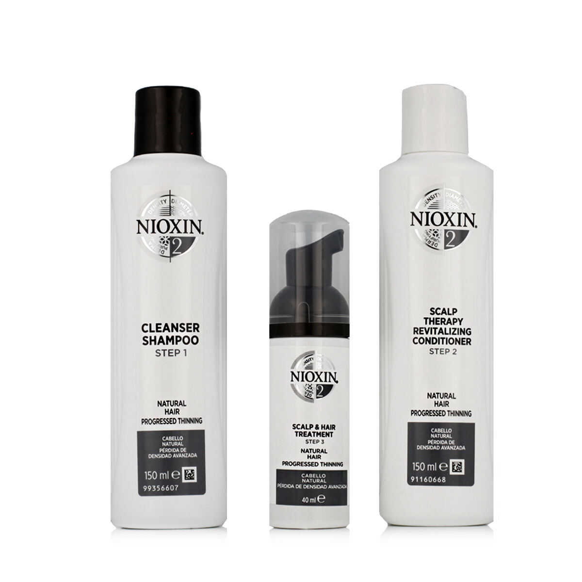 Hårstylingset Nioxin  System 2 3 Delar - 4