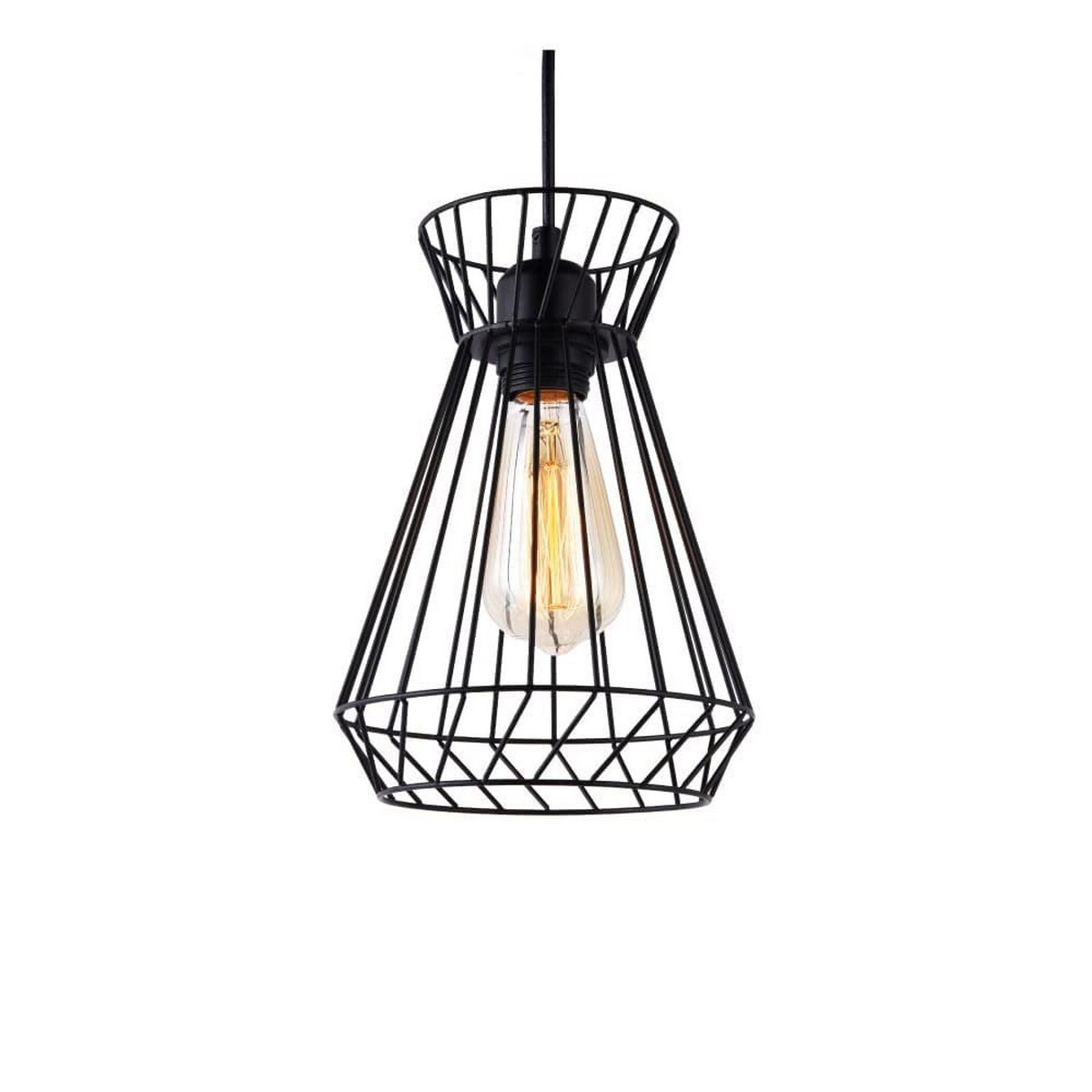 Taklampa EDM 32119 Svart 60 W - 2