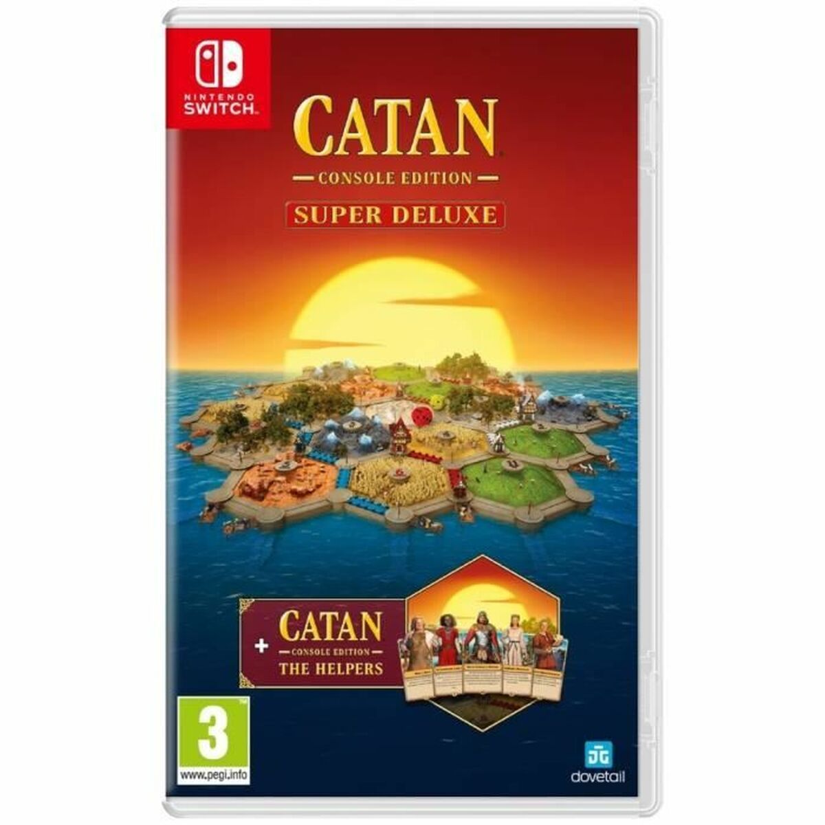 TV-spel för Switch Just For Games Catan Console Edition - Super Deluxe (FR)