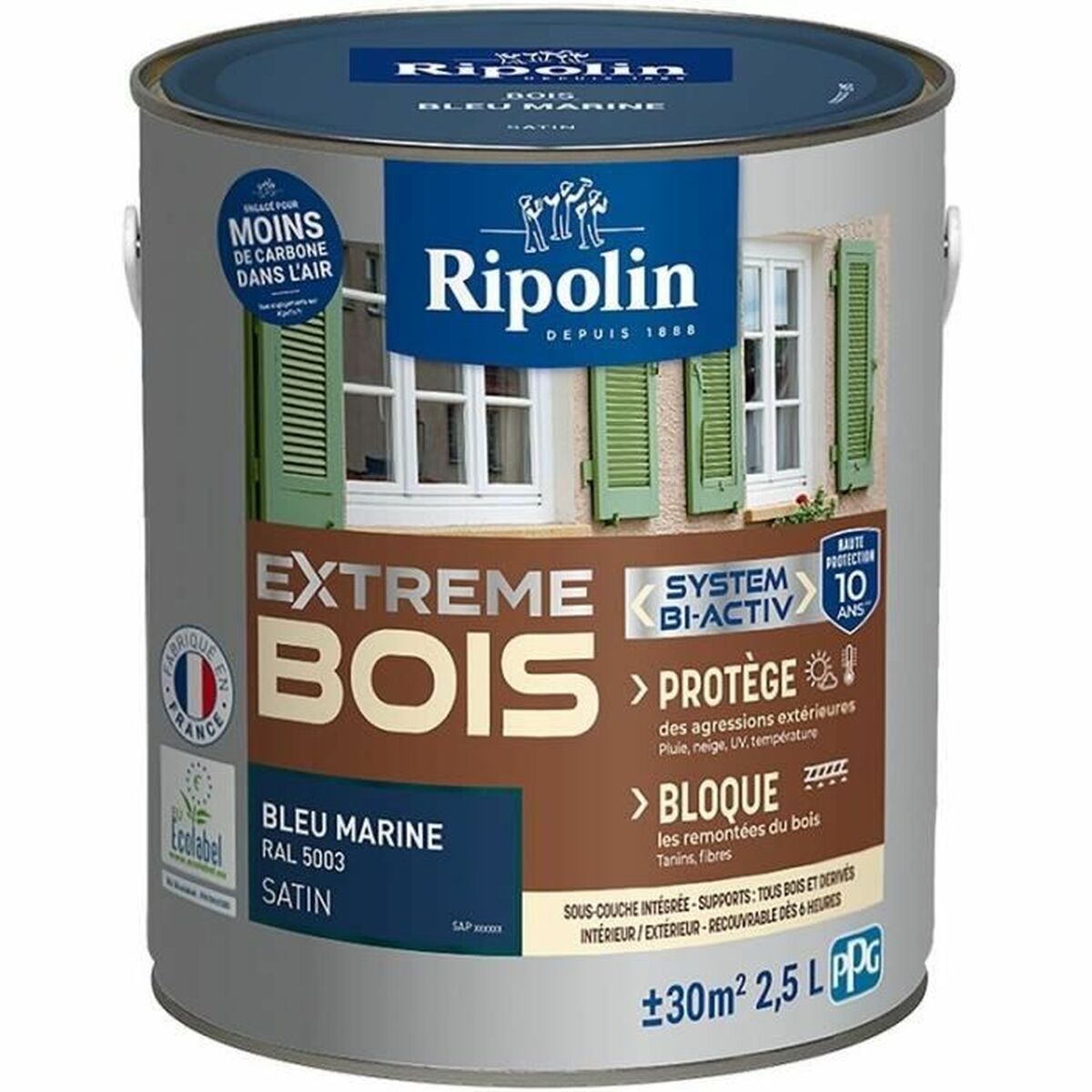 Grundfärg Ripolin Blå Satinfinish 2,5 L