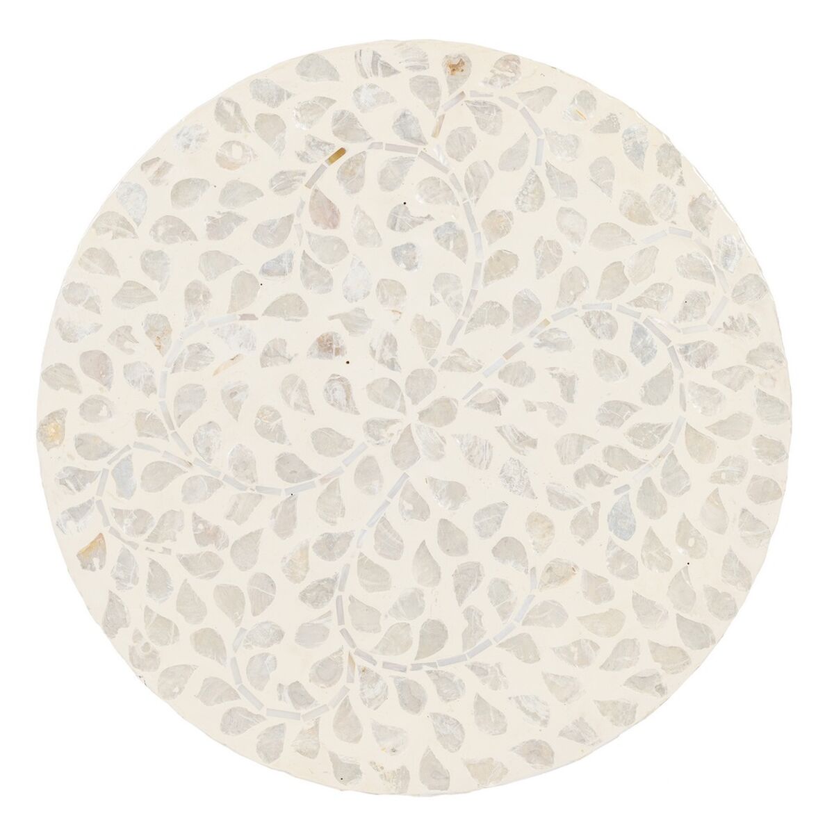 Sidobord Beige Brun Pärlemor 40 x 40 x 45 cm Trä MDF - 4