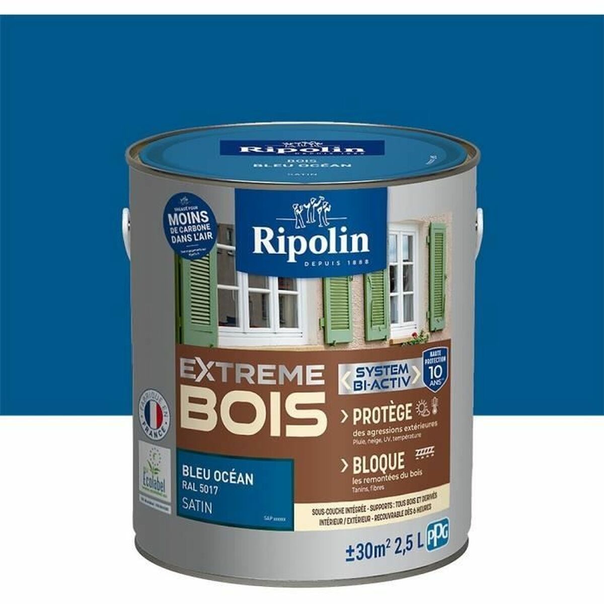 Grundfärg Ripolin Blå Satinfinish 2,5 L