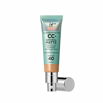Foundationkräm It Cosmetics CC+ NATURAL MATTE neutral tan Spf 40 32 ml