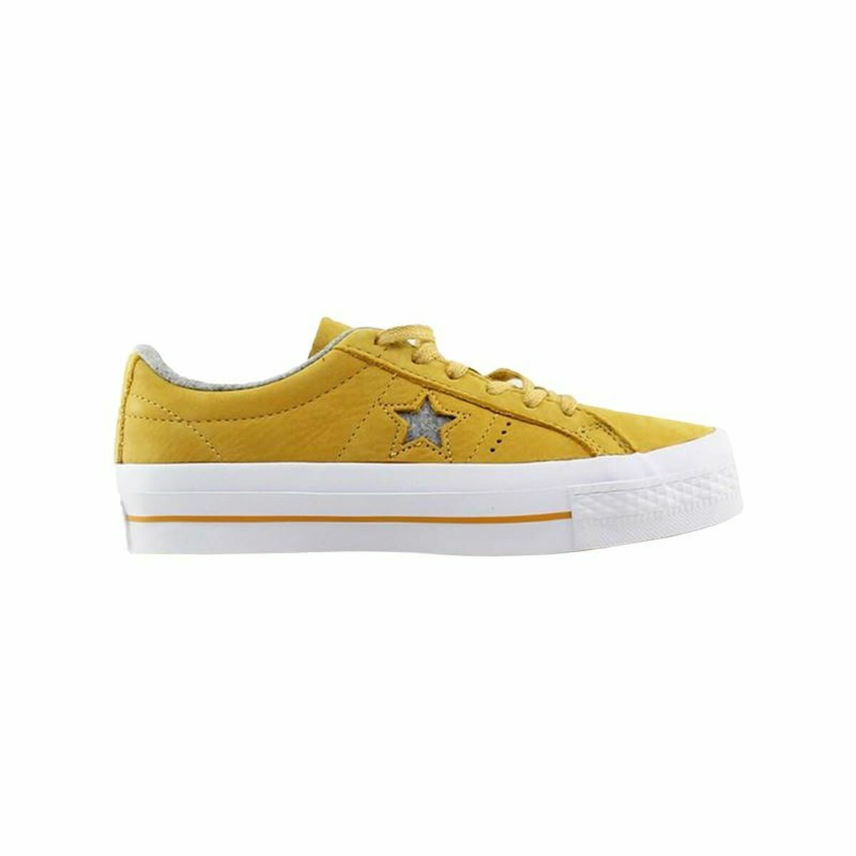 Gymnastikskor, Herr Converse One Star Nubuck Ox Gul - 4