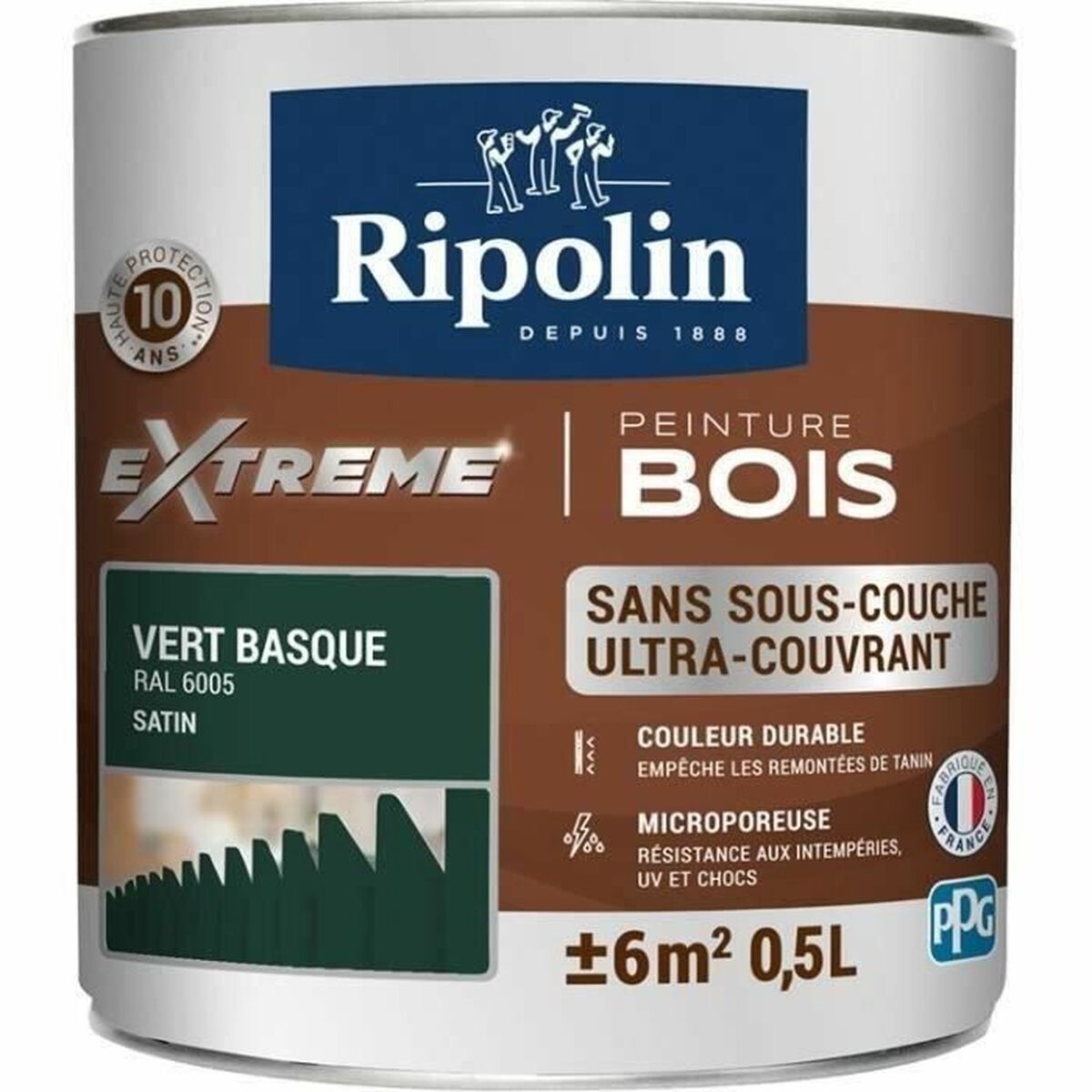 Grundfärg Ripolin Vert Satinfinish 500 ml - 2