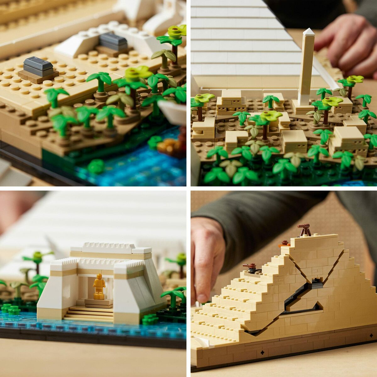 Playset   Lego 21058 Architecture The Great Pyramid of Giza         1476 Delar - 4