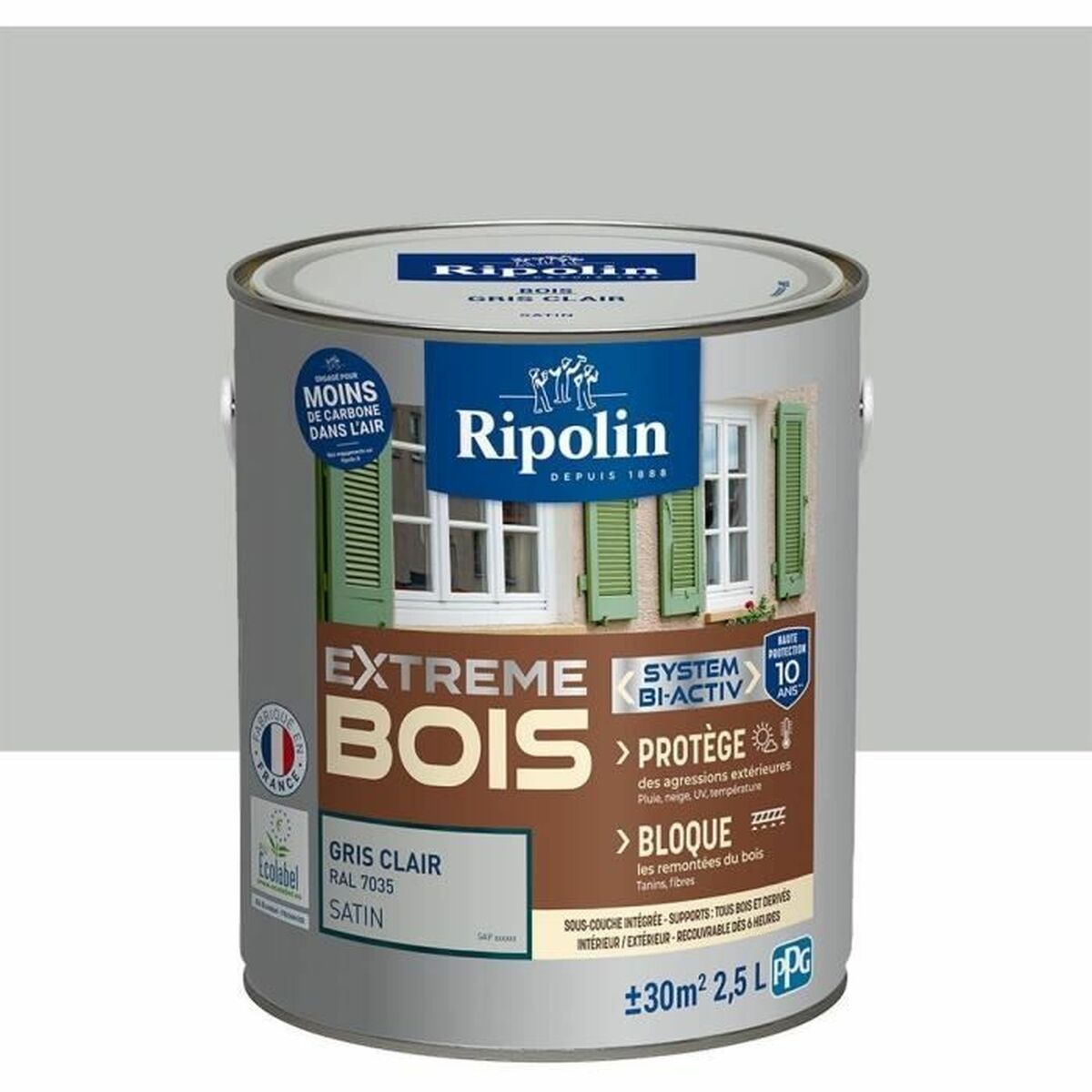 Grundfärg Ripolin Grå Satinfinish 2,5 L - 2