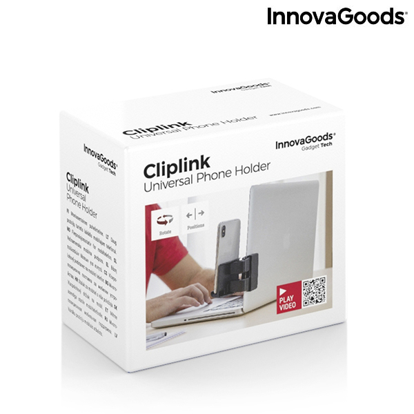 Flexibel mobilhållare med klämma Cliplink InnovaGoods - 2