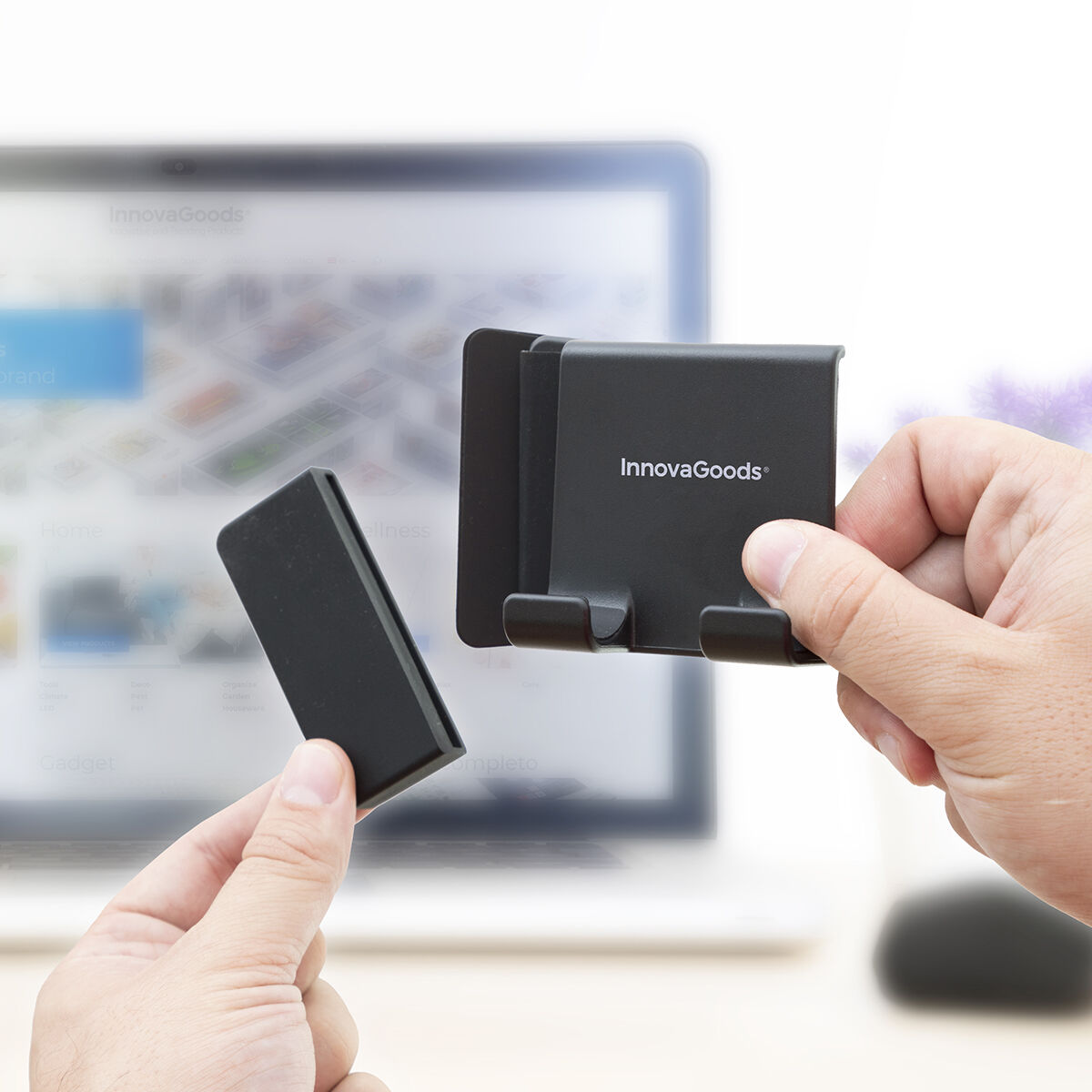 Flexibel mobilhållare med klämma Cliplink InnovaGoods - 19
