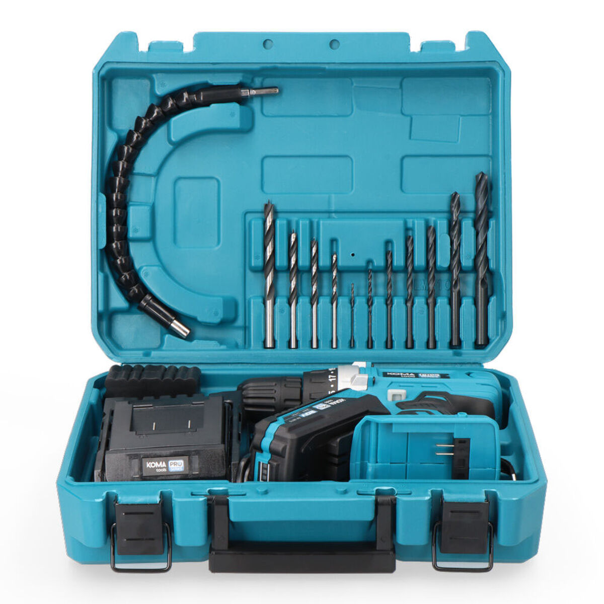 Borr- och tillbehörssats Koma Tools Pro Series Skruvmejsel 40 Delar - 9